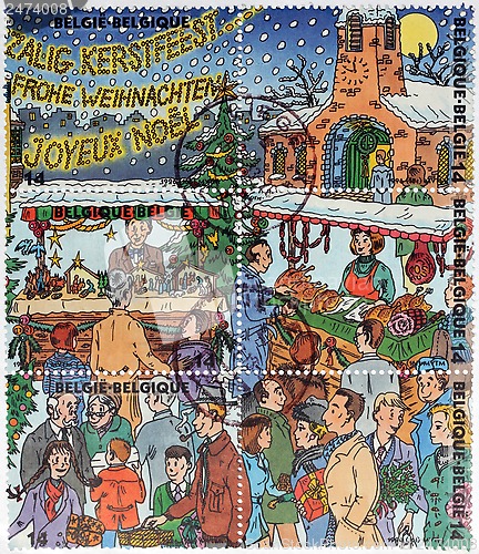 Image of Christmas Market Stamps