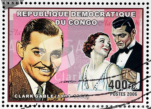 Image of Clark Gable Stamp