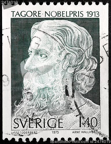 Image of Tagore Stamp