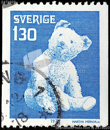 Image of Teddy Bear Stamp