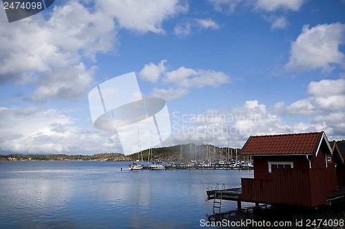 Image of fishermans houses
