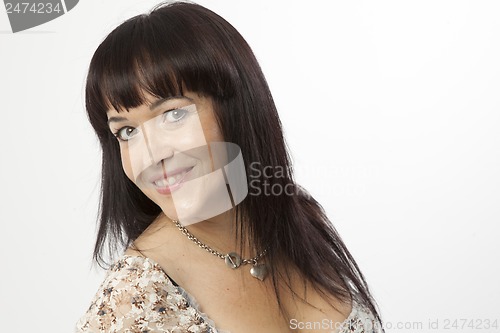 Image of real middle aged woman