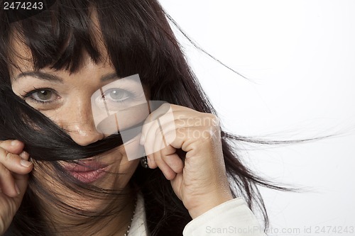 Image of real middle aged woman