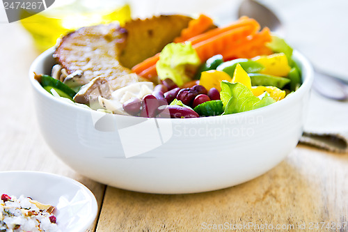 Image of Healthy colourful salad