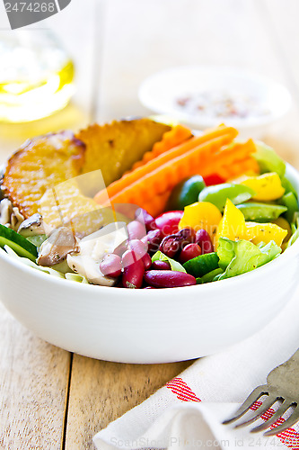 Image of Healthy colourful salad