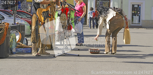 Image of Street music perfomance