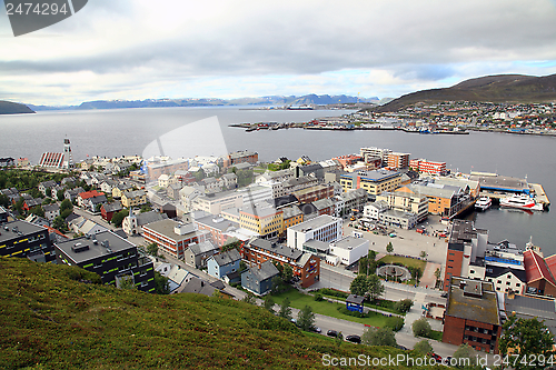Image of The city of Hammerfest in Norway