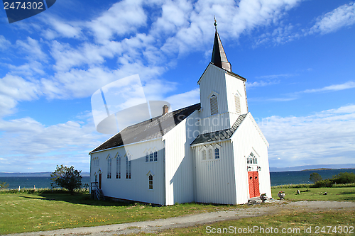 Image of The church in Kistrand, Norway