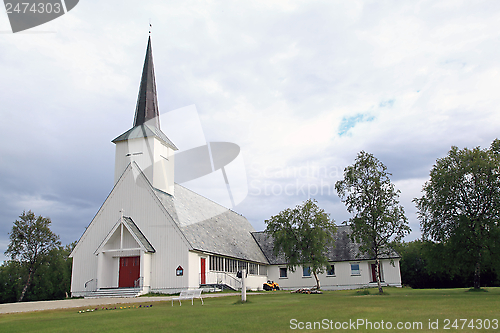 Image of The church in Lakselv, Norway