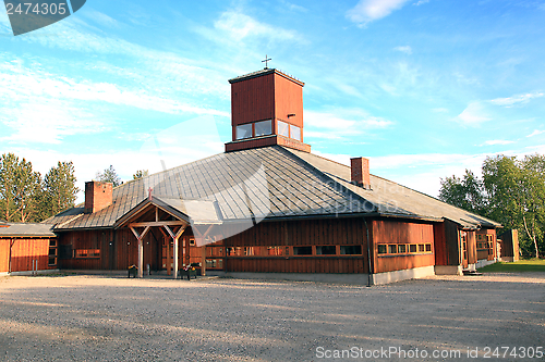 Image of The new church in Karasjok, Norway