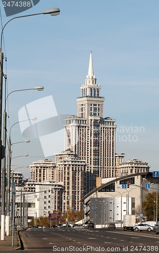 Image of New high-rise building in Moscow