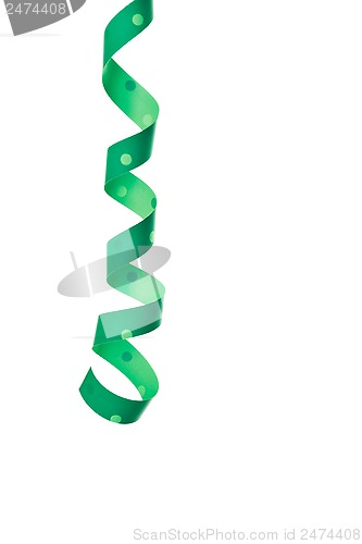 Image of green ribbon serpentine