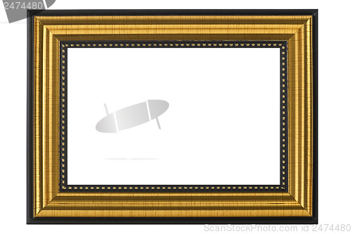 Image of Golden picture frame