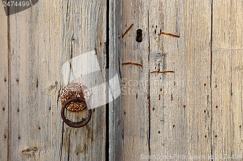 Image of Old wooden door