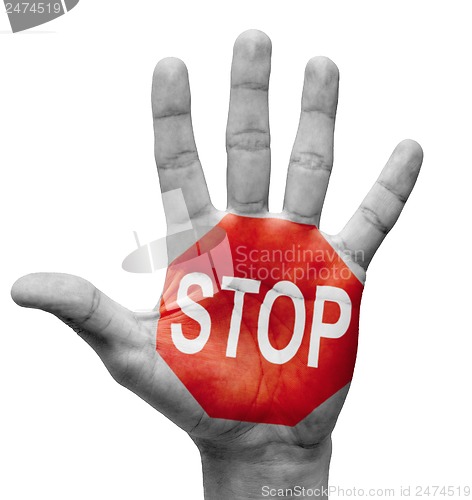 Image of Stop Concept.