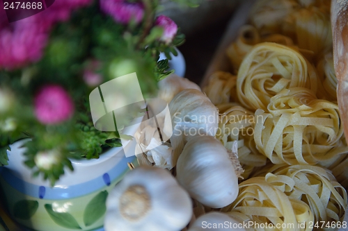 Image of catering buffet food indoor in luxury restaurant