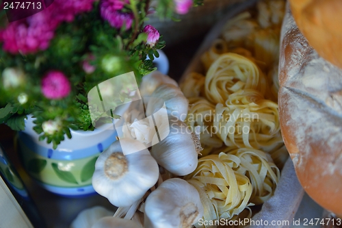 Image of catering buffet food indoor in luxury restaurant