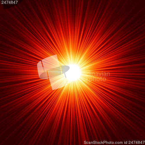 Image of red burst 20120902-1