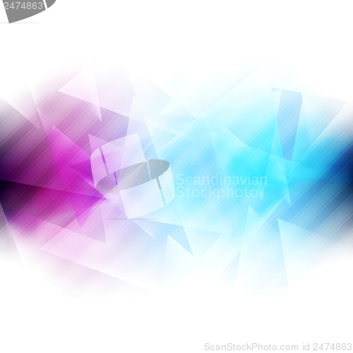 Image of Colourful iridescent vector background