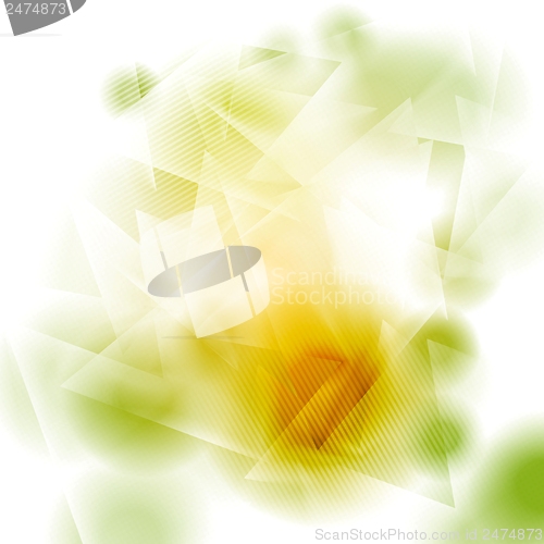Image of Creative abstract shapes vector background