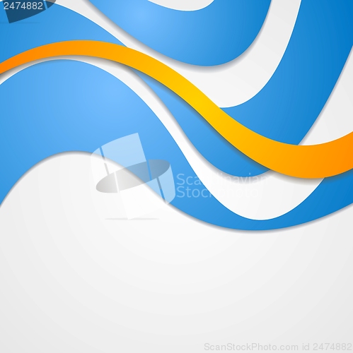 Image of Bright corporate card design