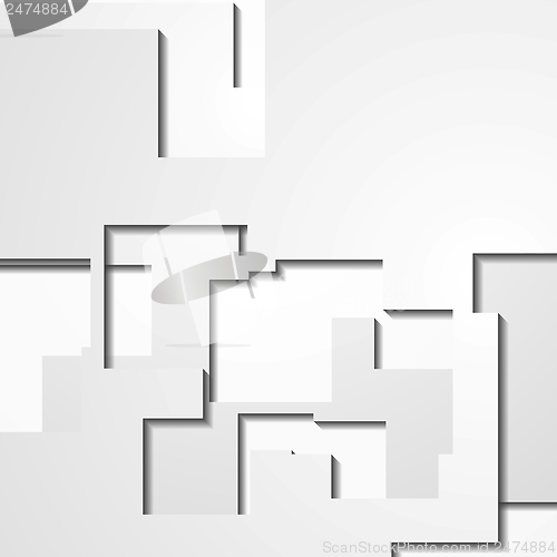Image of Modern light geometrical vector design