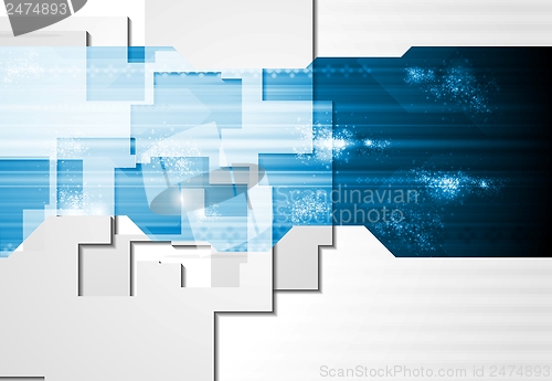 Image of Corporate technology card design
