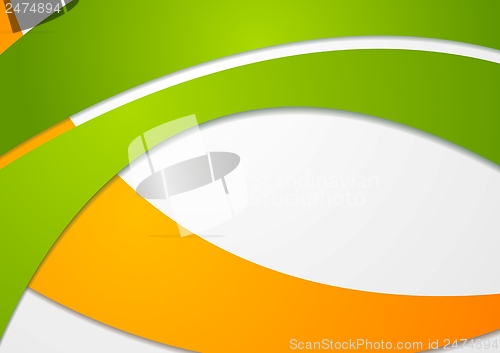 Image of Bright corporate card design