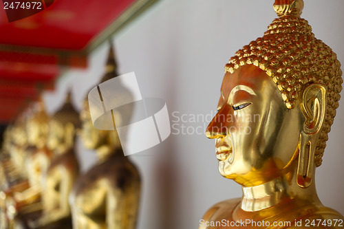 Image of Buddha in Wat Pho Temple