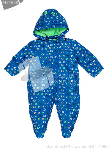 Image of baby snowsuit