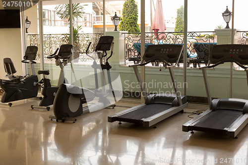 Image of gym at the hotel