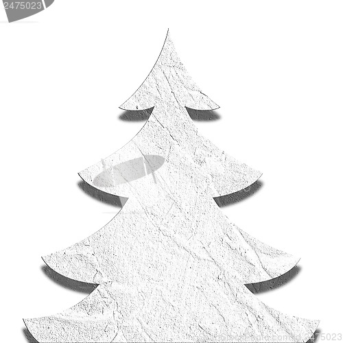 Image of Christmas tree with textures