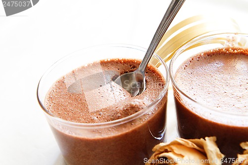 Image of chocolat mousse