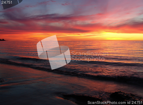 Image of Sunset Waves