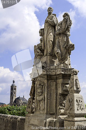 Image of Jesuit priest, Kutna Hora.