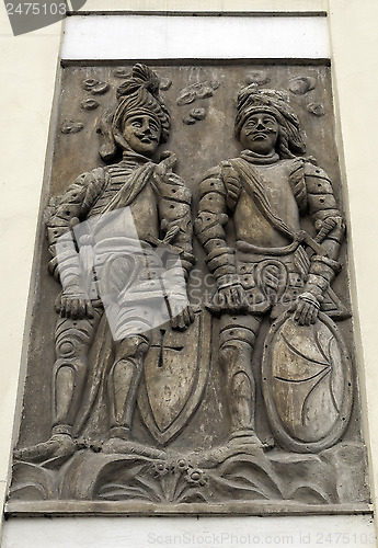 Image of Kutna Hora bas-relief.