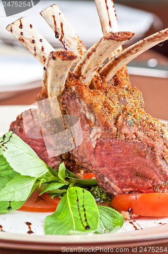 Image of roasted lamb rib