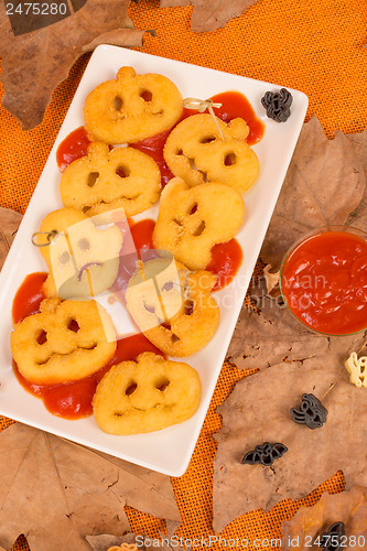 Image of Halloween crispy potatoes