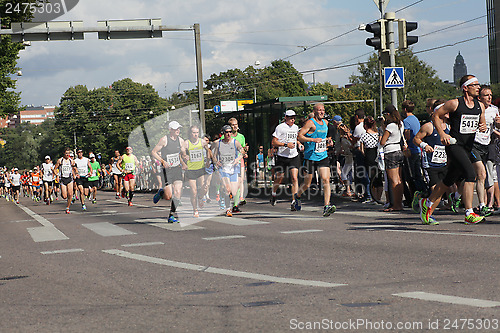 Image of Helsinki City Marathon, 18.08.2012. Traditional marathon held in