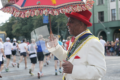 Image of Helsinki City Marathon, 18.08.2012. Traditional marathon held in