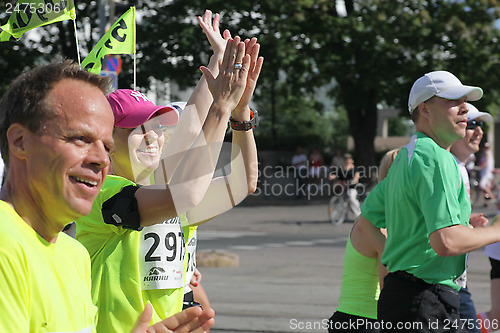 Image of Helsinki City Marathon, 18.08.2012. Traditional marathon held in