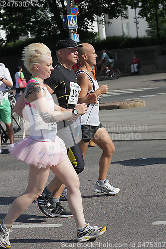 Image of Helsinki City Marathon, 18.08.2012. Traditional marathon held in