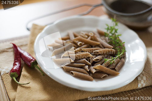 Image of Raw pasta