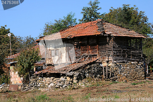 Image of Partially Damaged House