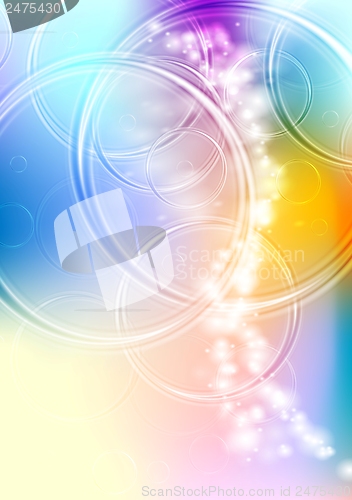 Image of Colourful abstract art vector background
