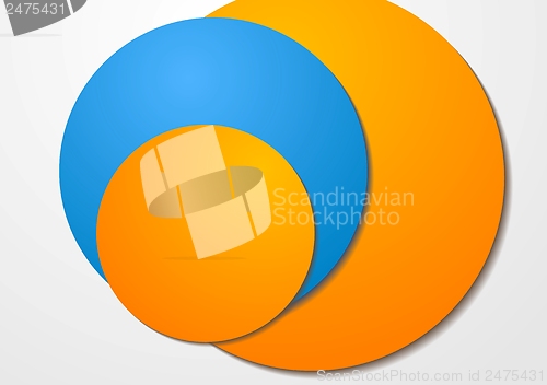 Image of Abstract vector bright corporate design