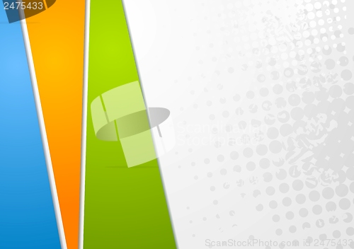 Image of Colourful elegant vector background