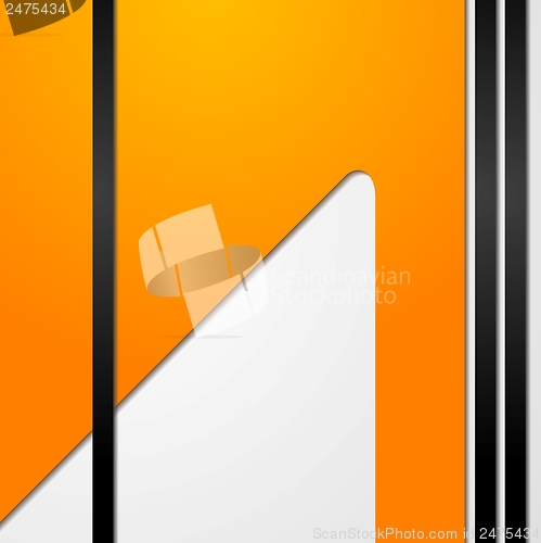 Image of Vector abstract business technology backdrop