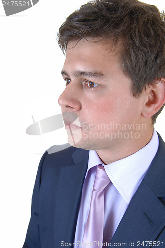 Image of Profile of young man.