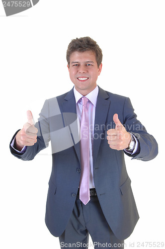 Image of All thumbs up. 